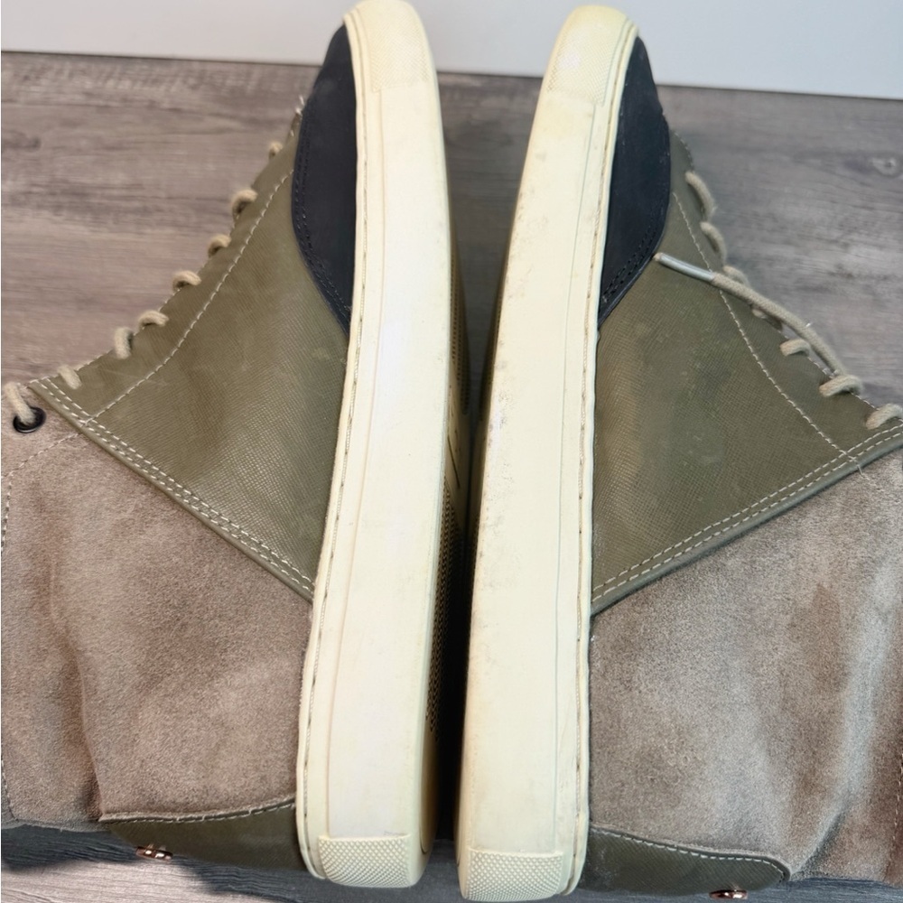 TCG Porter leather/suede men’s size 11/EU44 mid sneakers $320 - Picture 8 of 11